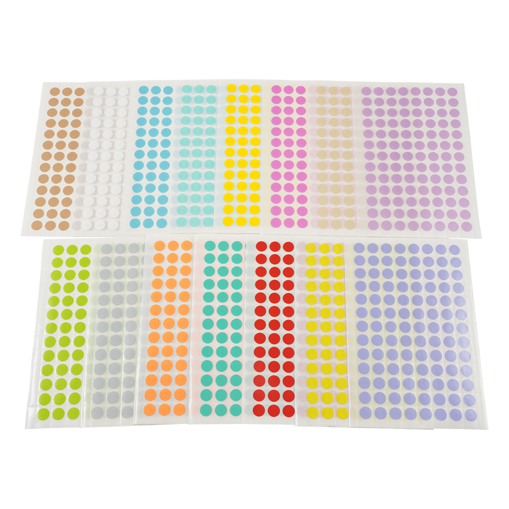 クライオドット Φ9mmタイプ アソート（15色） 104ドット×15シート入 LT-9A