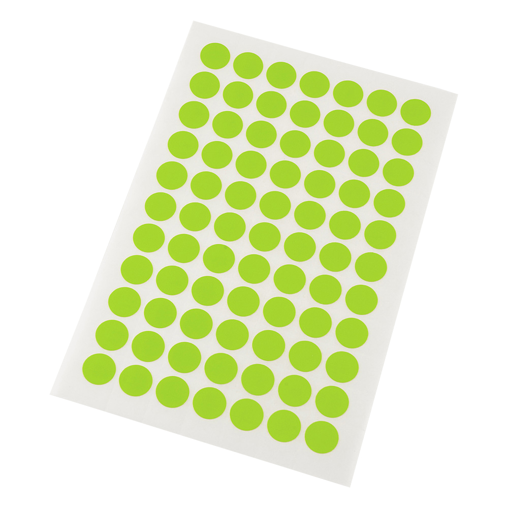 クライオドット Φ11mmタイプ 緑 77ドット×6シート入 LT-11GA