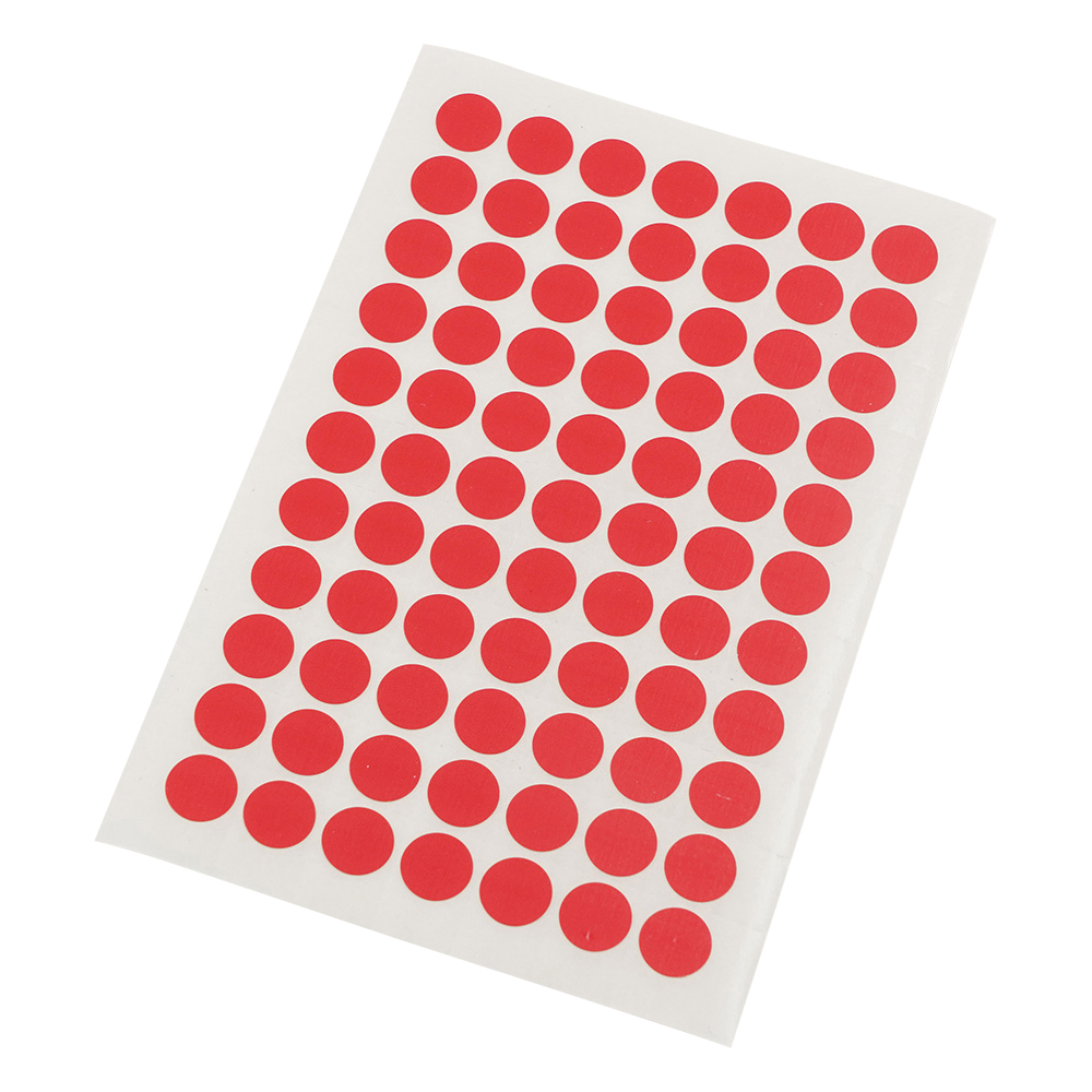 クライオドット Φ11mmタイプ 赤 77ドット×6シート入 LT-11RE