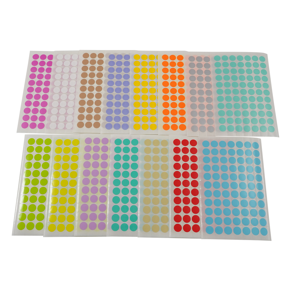 クライオドット Φ11mmタイプ アソート（15色） 77ドット×15シート入 LT-11A