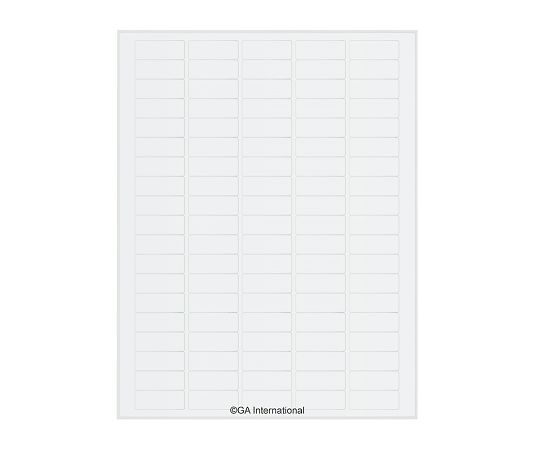 透明リムーバブル低温ラベル（レーザープリンタータイプ） 95ラベル×16シート入 TRCL-6