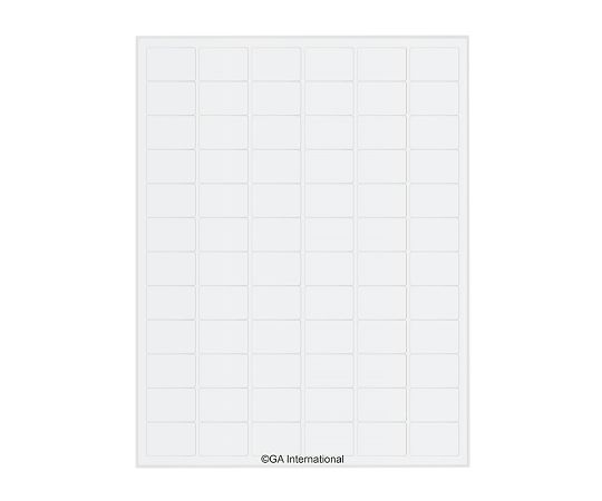 リムーバブルクライオラベル（レーザープリンタータイプ） 72ラベル×16シート入 RCL-9T1-WH