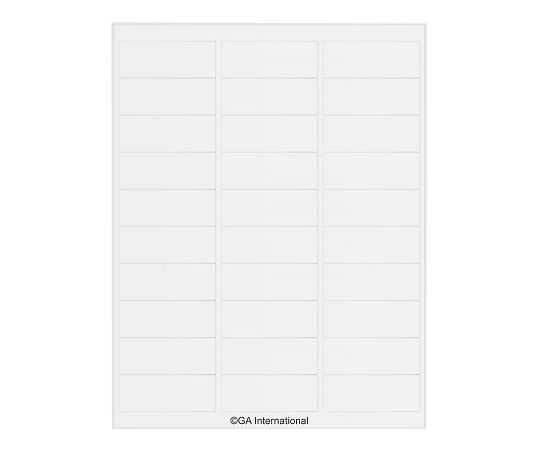 クライオラベル（レーザープリンタータイプ） 30ラベル×16シート入 CL-3T1-WH