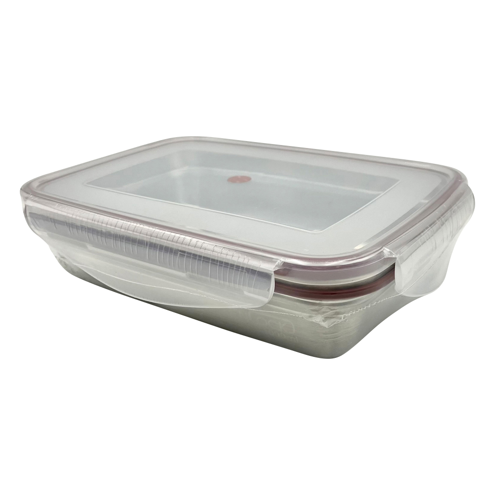 ステンレス角型容器（ロックタイプ） 1000mL No.6-1