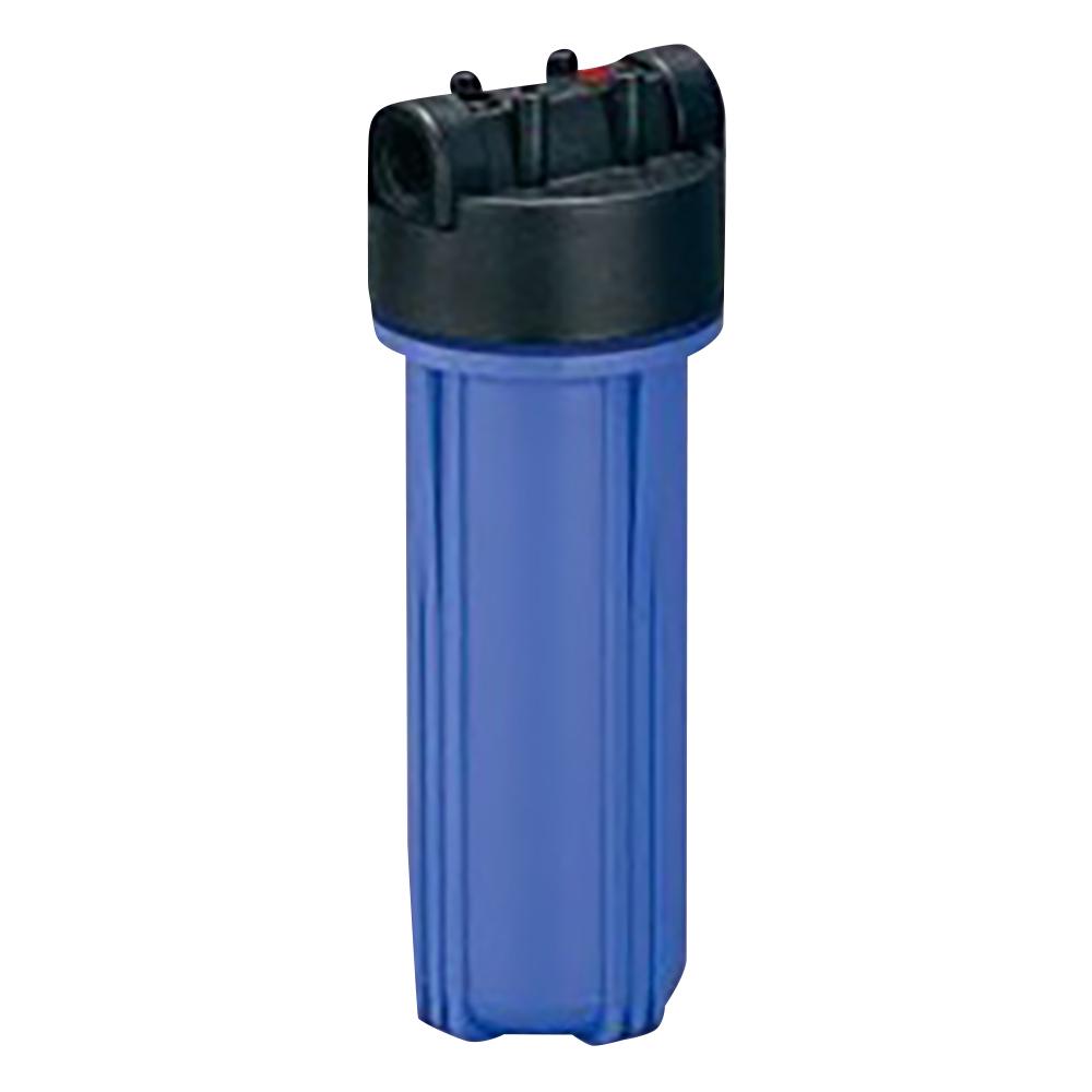 フィルターハウジング　250mm 青PP10"NPT1/2