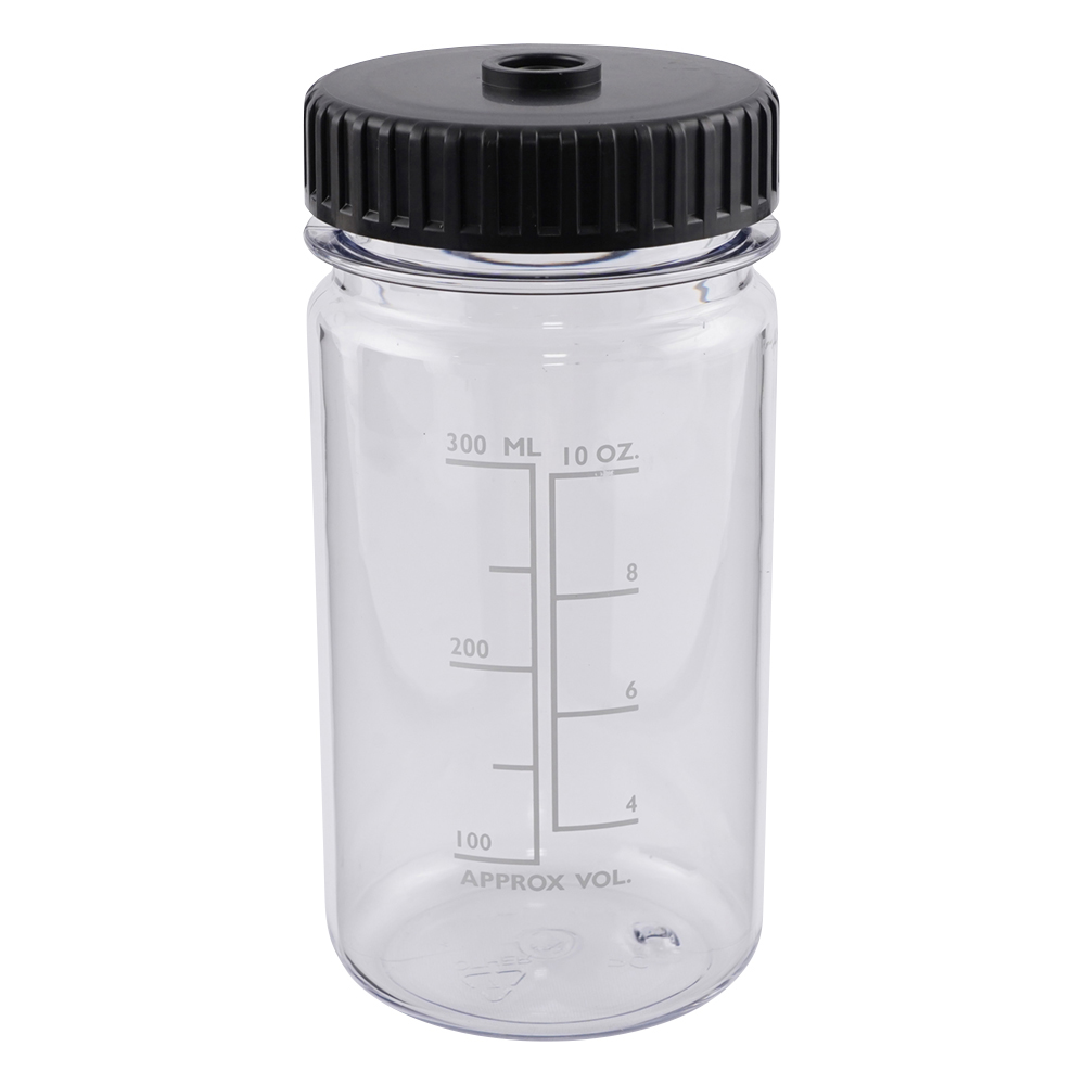 PC広口ボトル（オートクレーブ対応） 300mL WPC0300B