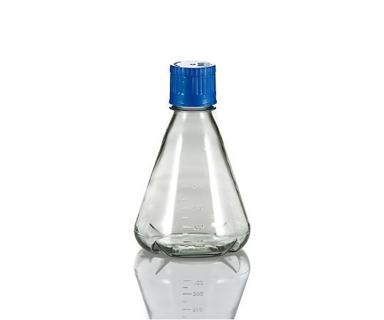 PC滅菌三角フラスコ バッフル底 500mL 1個 FBC0500S-01