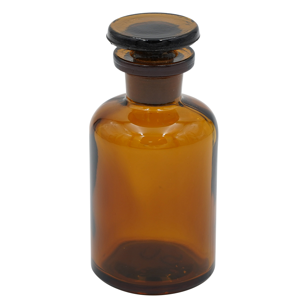 細口試薬瓶 茶 50mL 632414202050