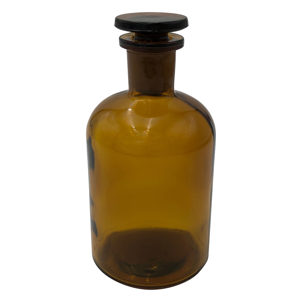 細口試薬瓶 茶 250mL 632414202250