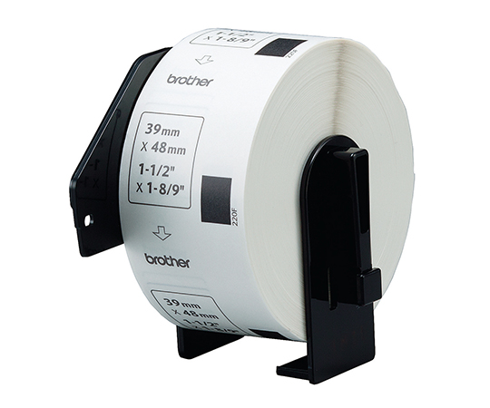 感熱ラベルプリンター用表示ラベル（大） 幅39×48mm 1巻（620枚入） DK-1220