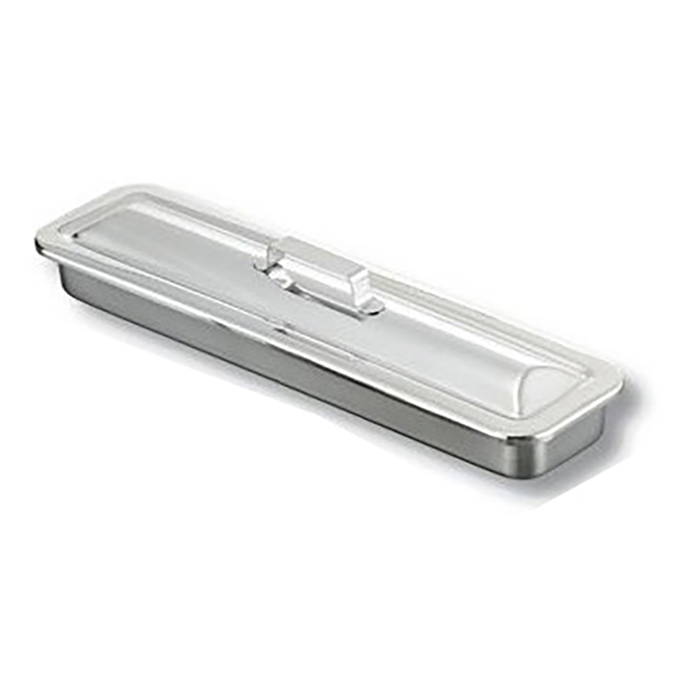 ステンレス長バット（蓋付き） 0168