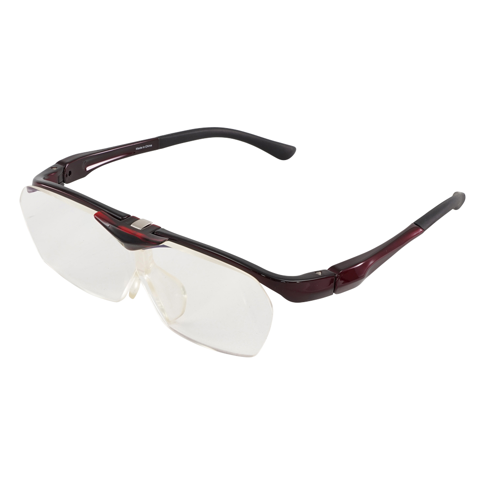 エニックスルーペ ダークレッド ALF-10-2