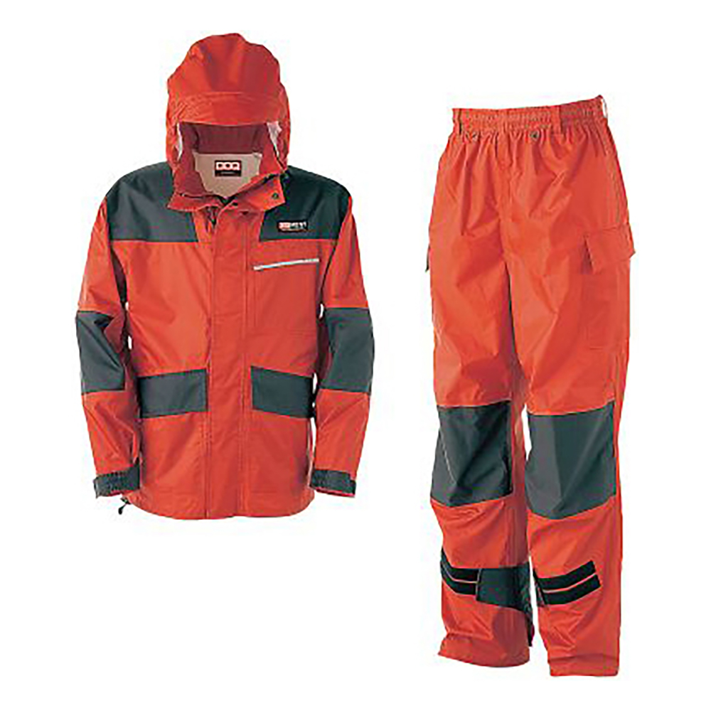 仕事合羽 オーロラレッド M KM-001-81 M