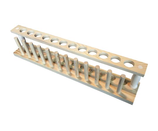 木製試験管立て 12本用