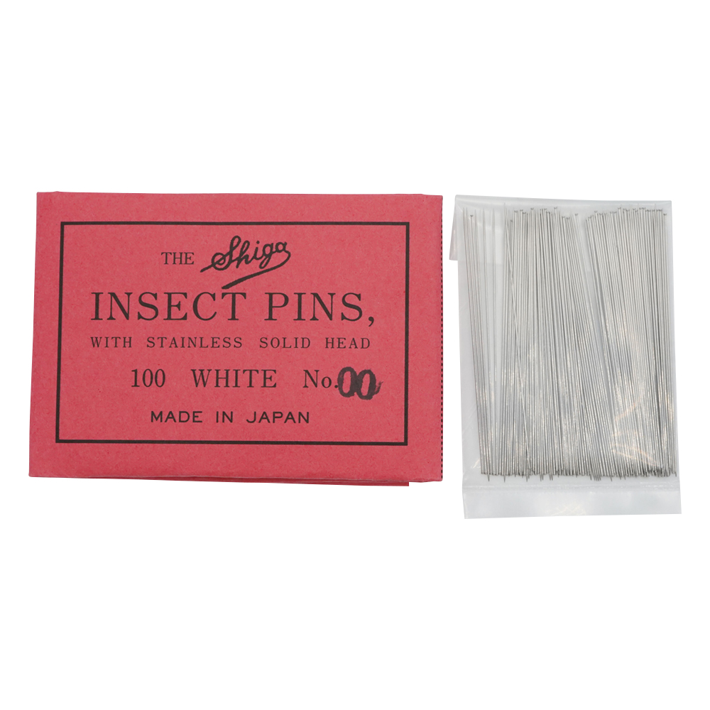 昆虫針 有頭 00号 100本入