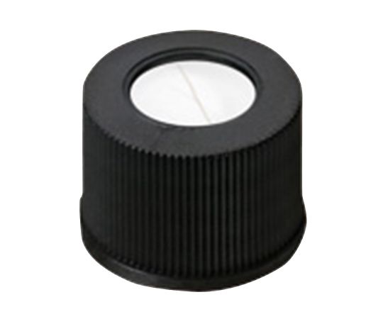 オートサンプラー用バイアル用 黒キャップ+セプタム（PTFE/シリコン） 100個入 4008237
