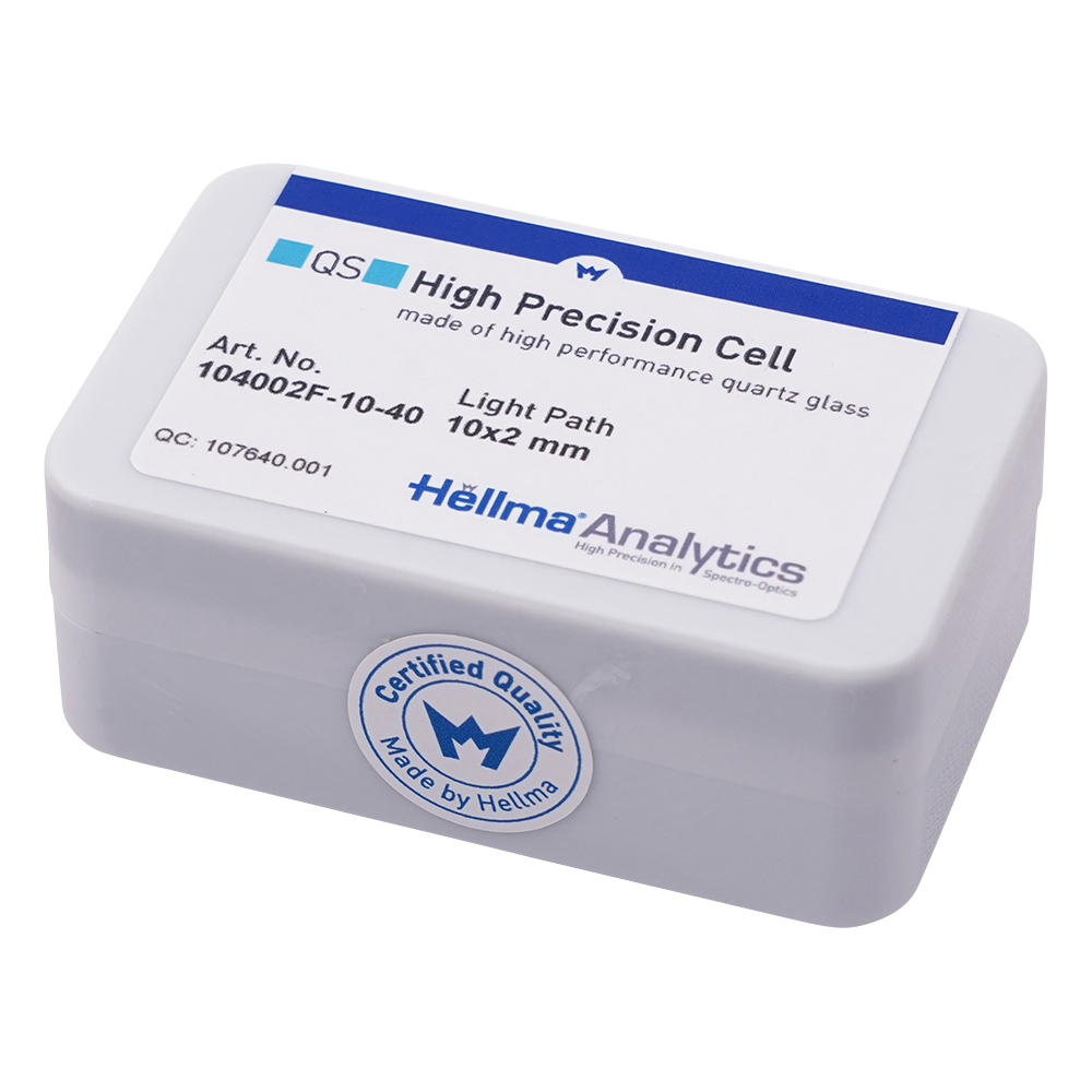 ヘルマ（R）石英セル 蛍光用マイクロ 104002F-10-40