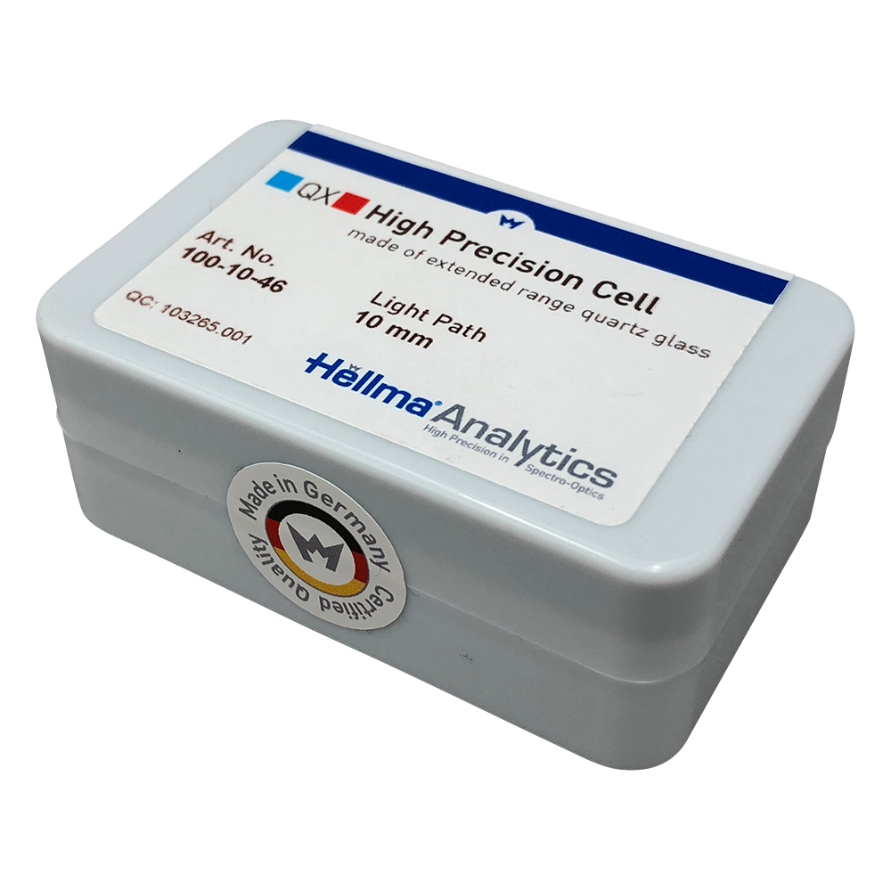 ヘルマ石英セル スタンダード 100-10-46