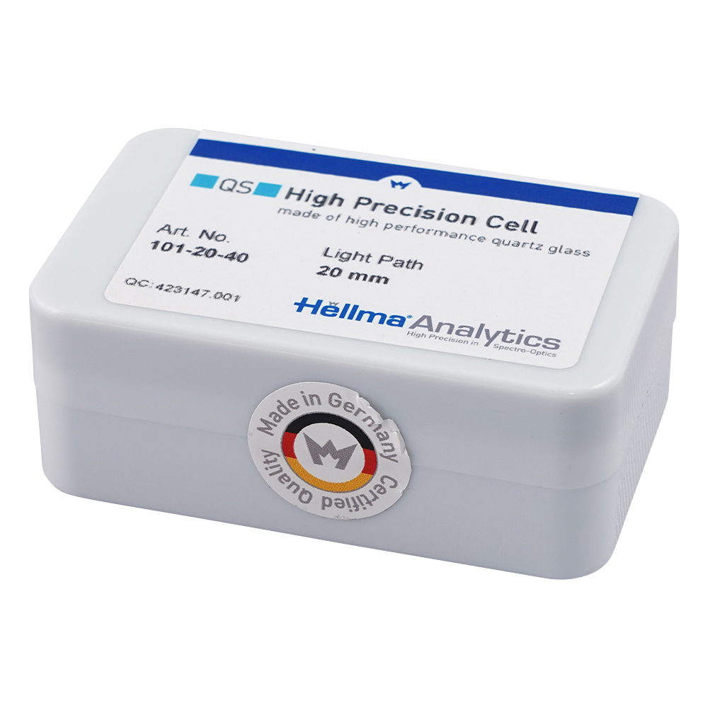 ヘルマ（R）石英セル 蛍光用スタンダード 101-20-40