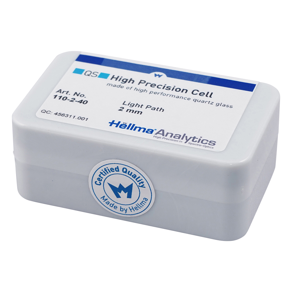 ヘルマ石英セル スタンダード 110-2-40