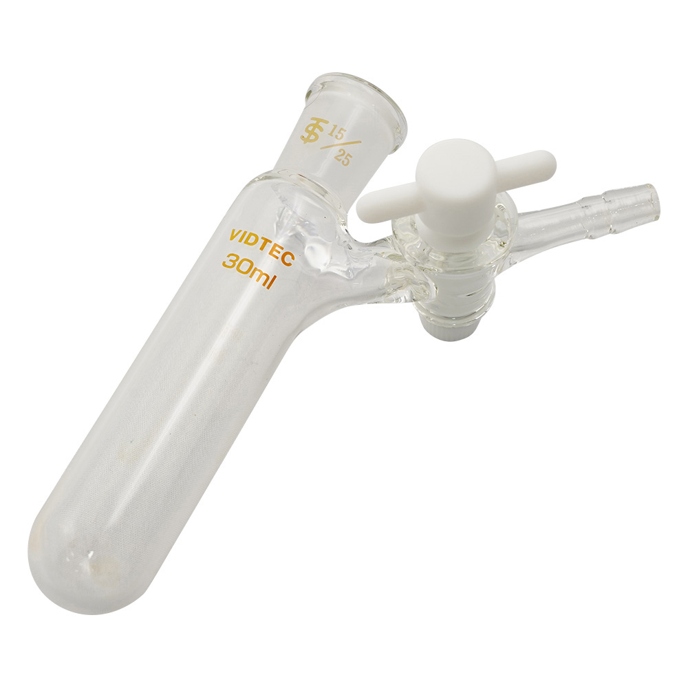 シュレンク管（Dタイプ・PTFEコック） 30mL 7009-01