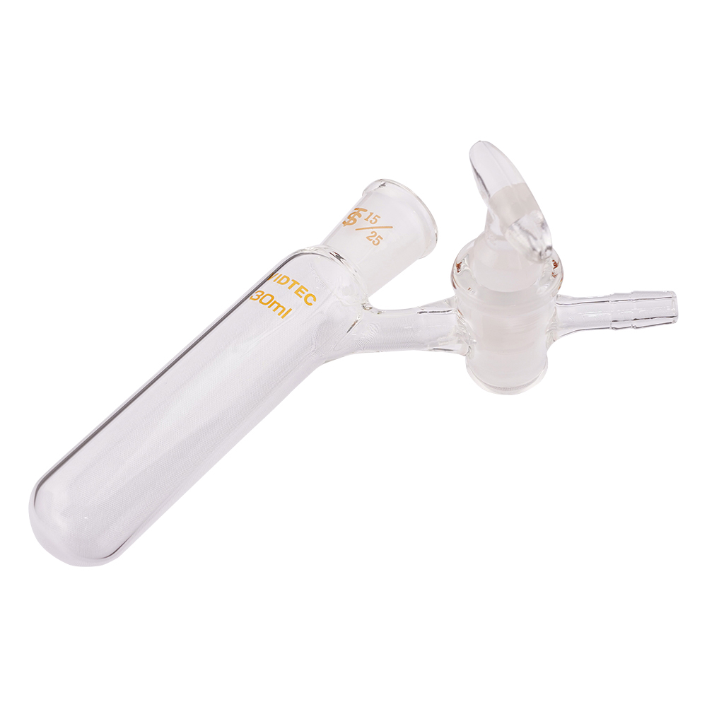 シュレンク管（Dタイプ・ガラスコック） 30mL 7008-01