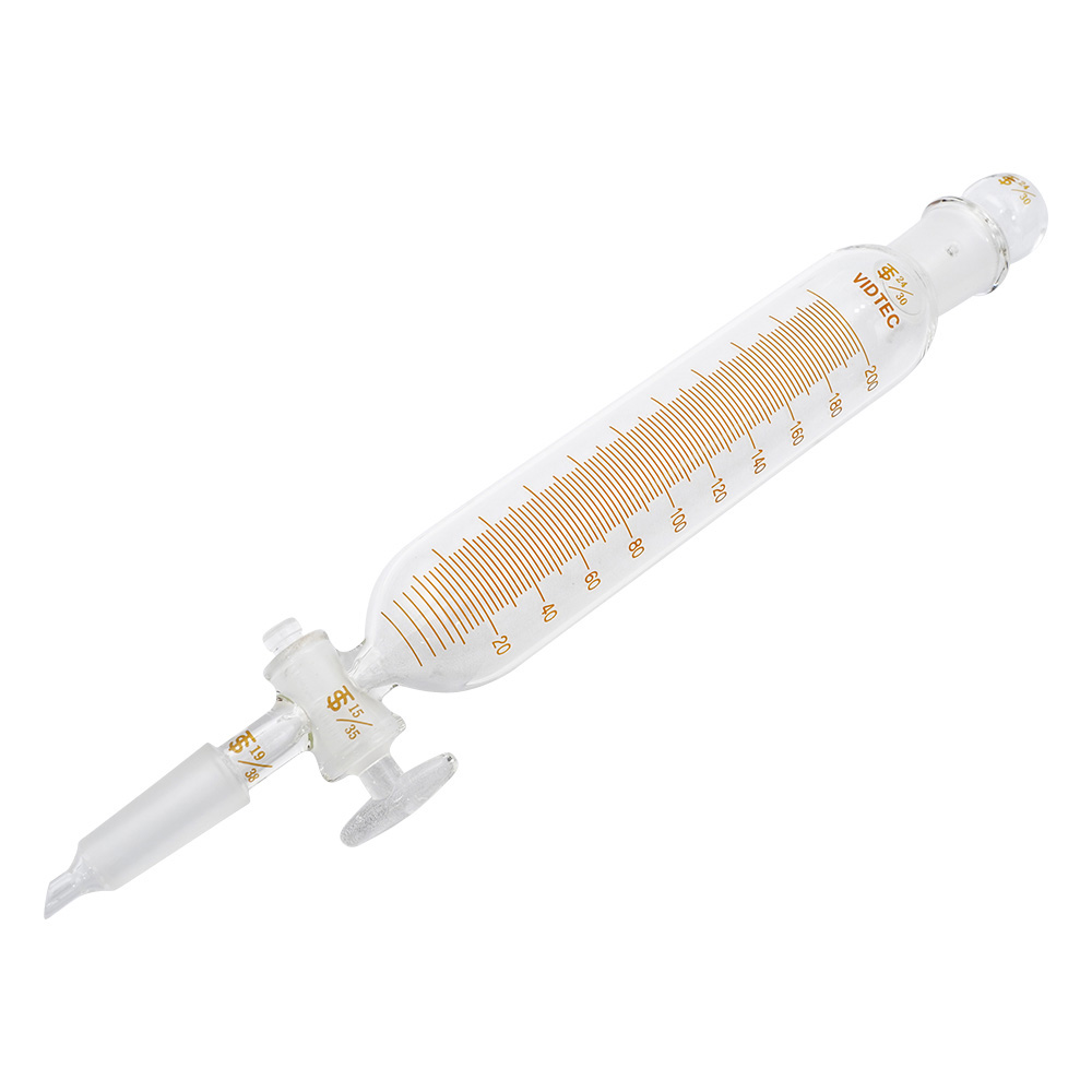 滴下ロート（目盛付） 200mL 普通摺合 2151-03-1