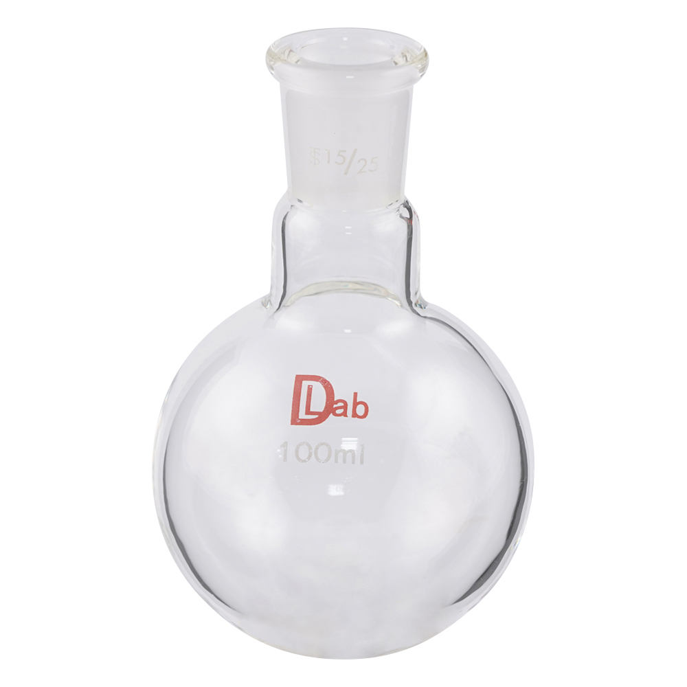 共通摺合丸底フラスコ（硼珪酸ガラス-1） 100mL 15/25