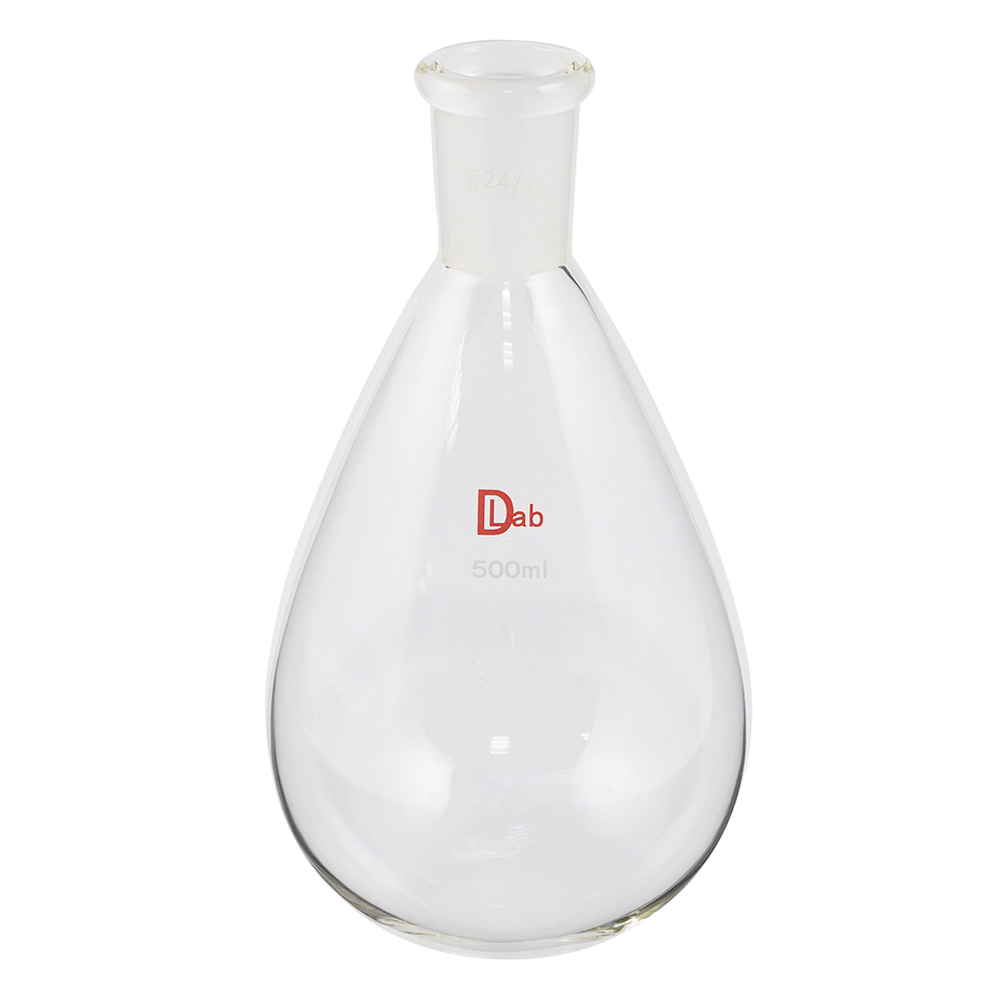 共通摺合平底ナスフラスコ（硼珪酸ガラス-1） 500mL 24/40