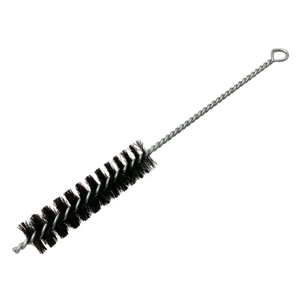 ネジリブラシ 馬毛 Φ20×200mm NU-20-200