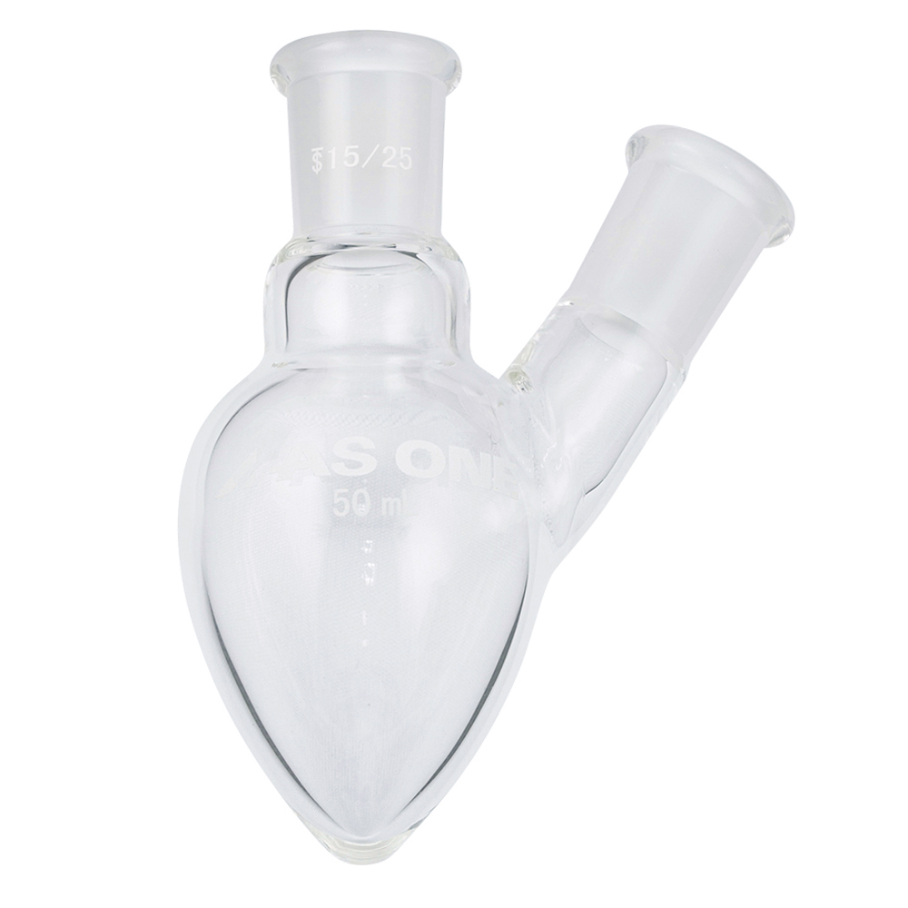 二口梨型フラスコ 50mL FP2-50-1525