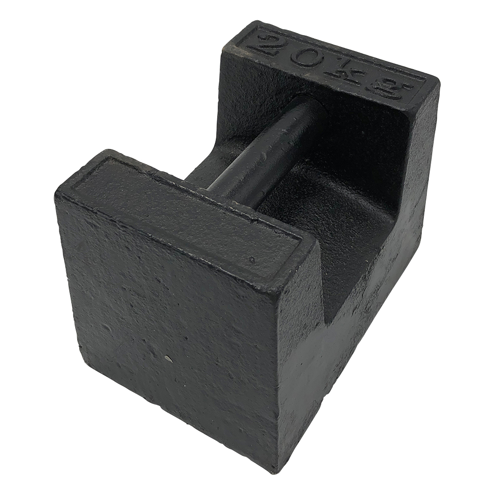 枕型分銅（鋳鉄製） PWM20