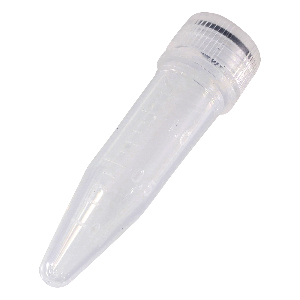スーパークリアマイクロチューブ 1.5mL 丸底・未滅菌 500本入 16466-064
