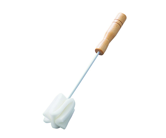 スポンジブラシ（木柄） フラスコ用 1本入