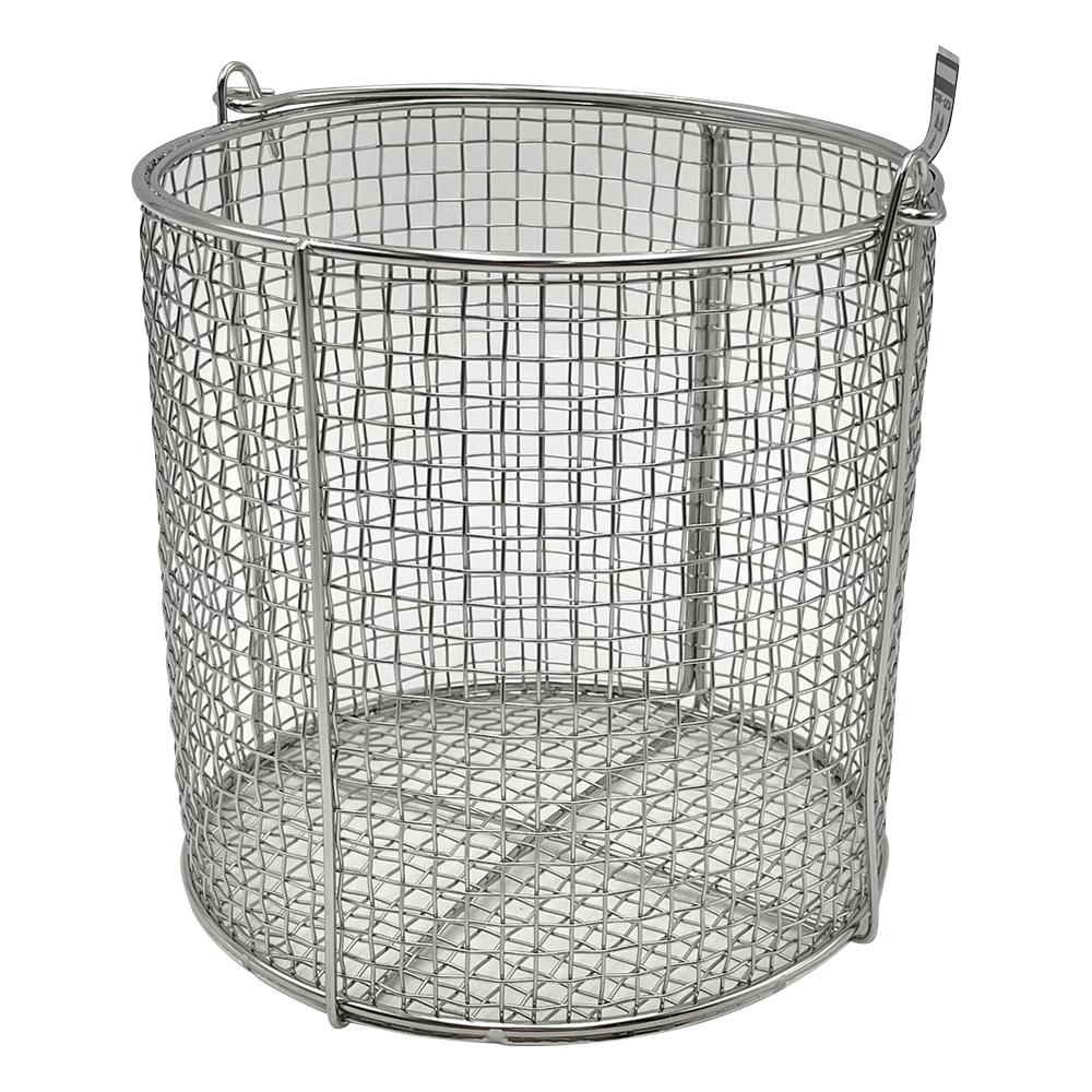 ステンレス丸型洗浄カゴ 小 φ150×150mm SS150