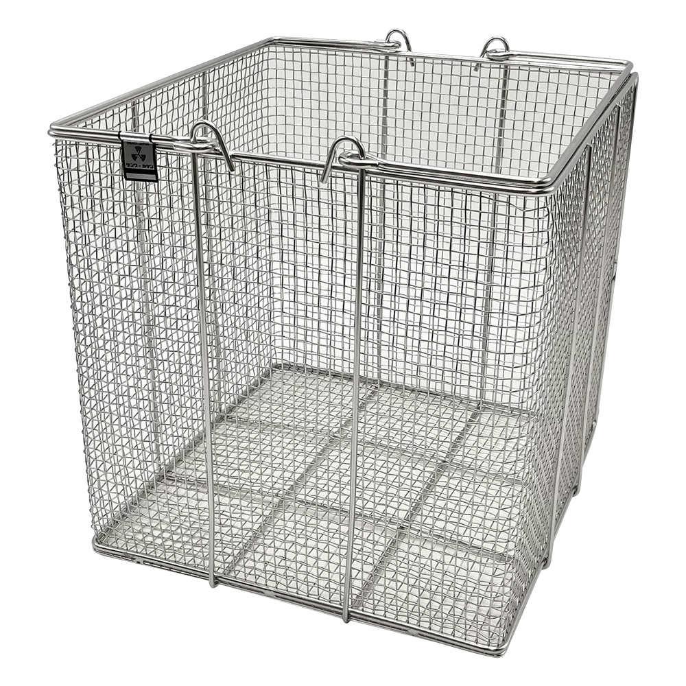 ステンレス角型洗浄カゴ 特中 250×250×250mm SS250