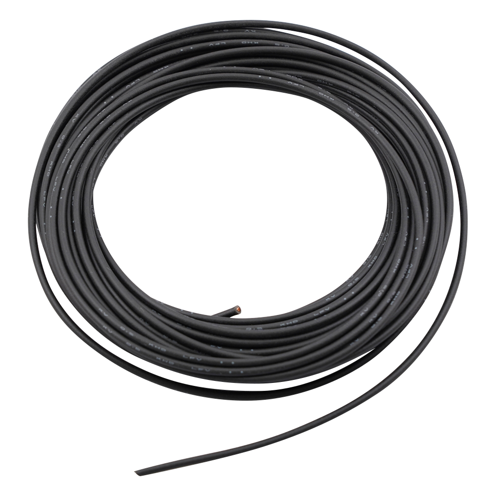 ビニル電線 黒 10m入 0.5KV BK L-10