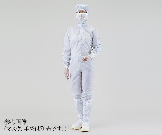 クリーンスーツ（オールインワン） 2L 白 シューズ22.5cm 12110SW