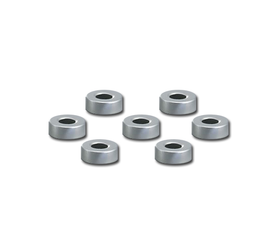 ヘッドスペースバイアル用穴付きアルミキャップ 100個入 SAC