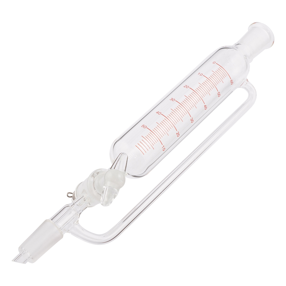 円筒分液ロート（平衡型・ガラスコック） 60mL