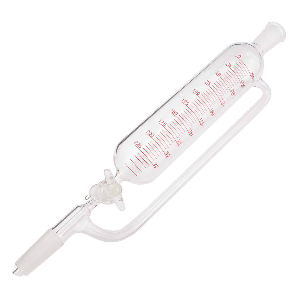 円筒分液ロート（平衡型・ガラスコック） 250mL