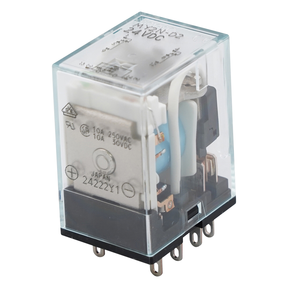 ミニパワーリレー(MY2形) ダイオード・動作表示灯内蔵形 MY2N-D2 DC24