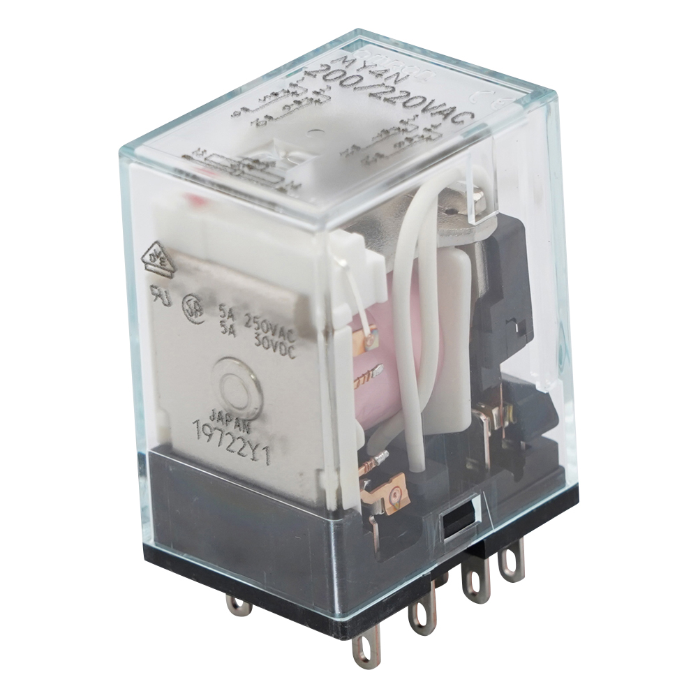 ミニパワーリレー(MY4形) 動作表示灯内蔵型 MY4N AC200/220