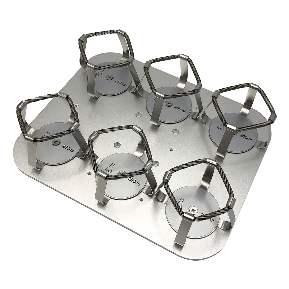 シェイキングインキュベーター用 フラスコ用ホルダー（250～300mL） FP6-250