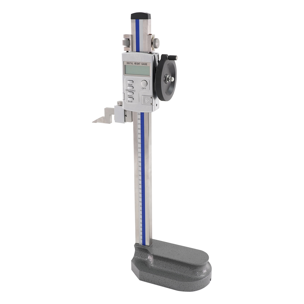 ハンドル付きデジタルハイトゲージ（測定範囲0～300mm） DHG300