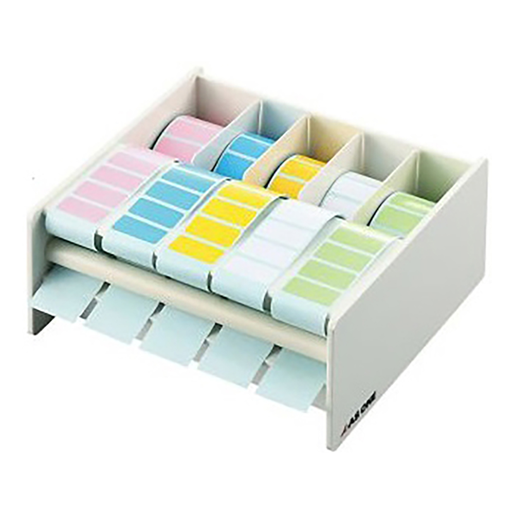 耐熱カラフルラベル用ディスペンサー 5列タイプ