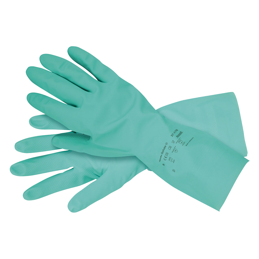 化学防護手袋（ニトリル）37-176（S） 17090