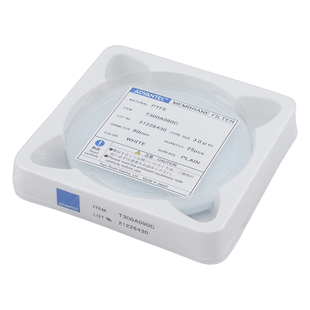 メンブレンフィルター（PTFEタイプ） 孔径3um 25枚入 12130009