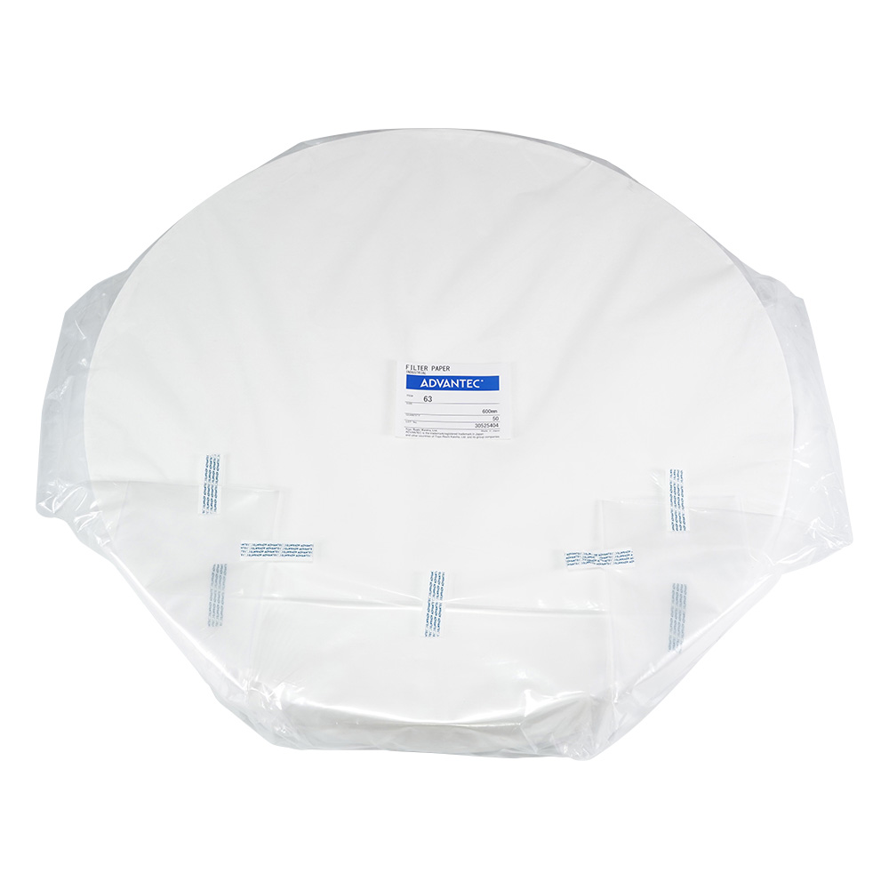 粘稠液用濾紙 No.63 50枚入 03401600