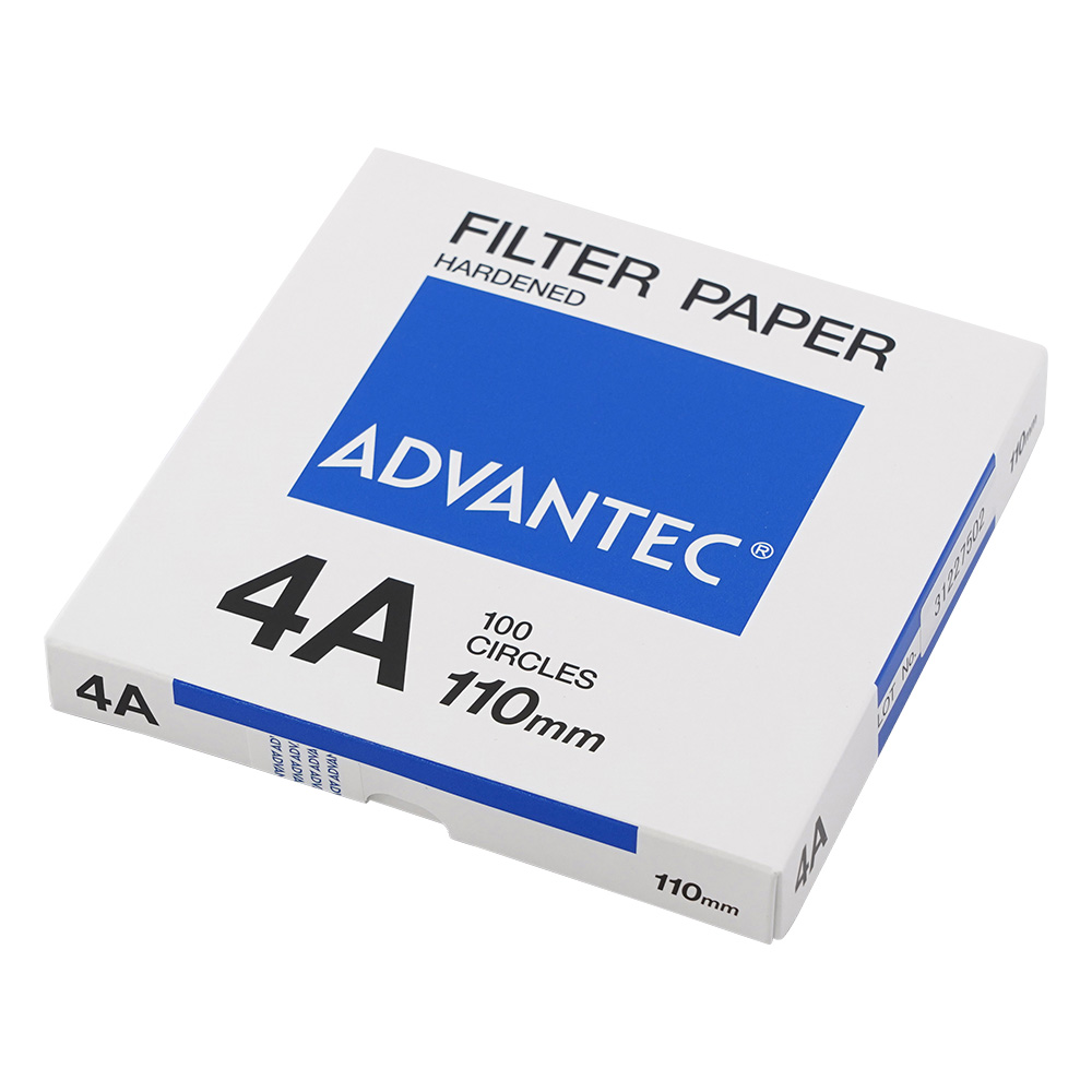 硬質濾紙 No.4A 100枚入 01411110